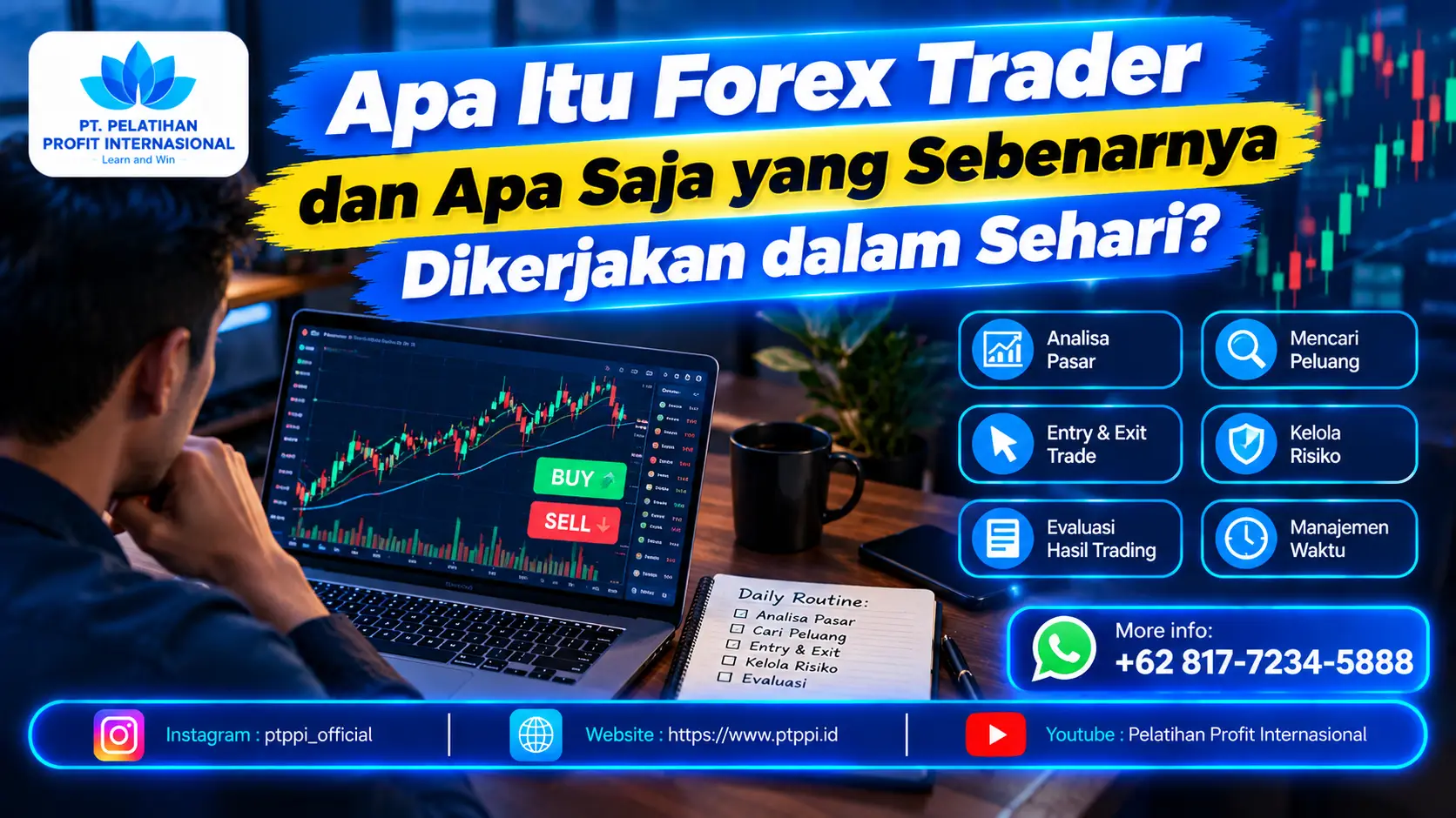 Apa Itu Forex Trader dan Apa Saja yang Sebenarnya Dikerjakan dalam Sehari
