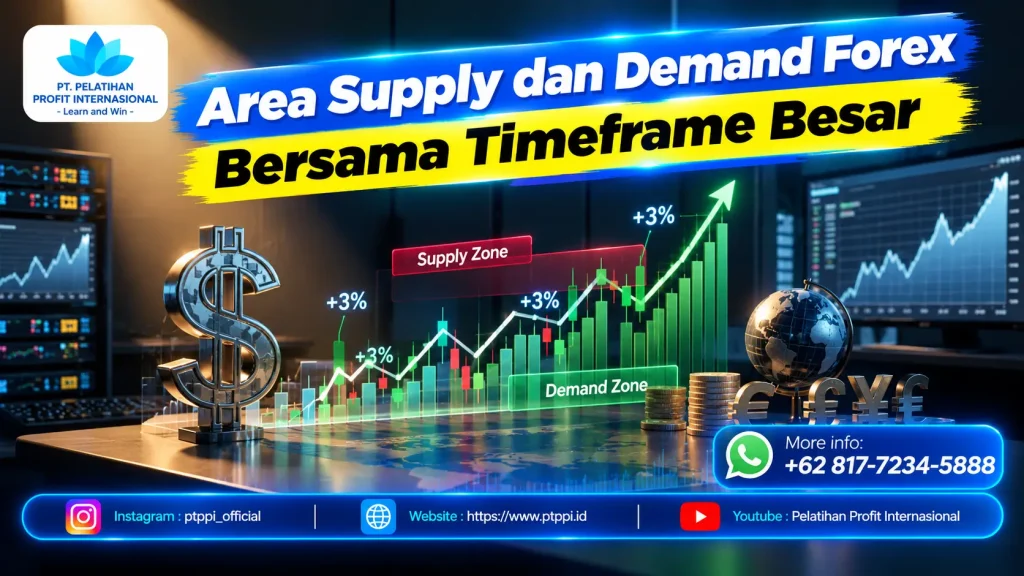 Area Supply dan Demand Forex Bersama Timeframe Besar