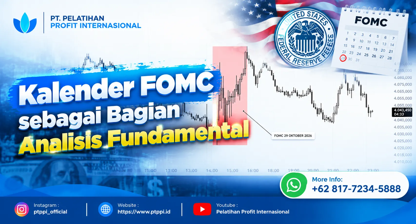 Kalender FOMC sebagai Bagian Analisis Fundamental