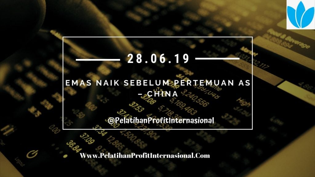 Emas Naik Sebelum Pertemuan AS China