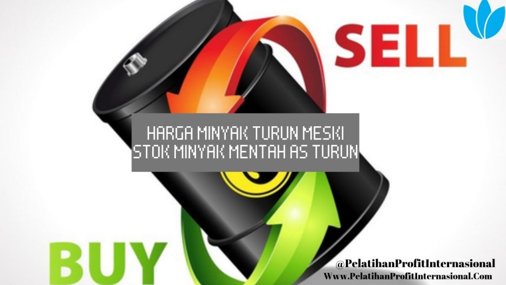 Harga Minyak Turun Meski Stok Minyak Mentah AS Turun