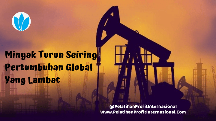 Minyak Turun Seiring Pertumbuhan Global Yang Lambat