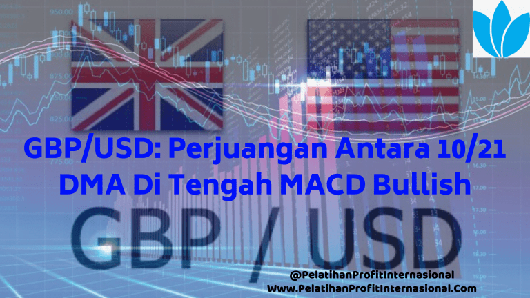 GBP USD Perjuangan Antara 10 21 DMA Di Tengah MACD Bullish
