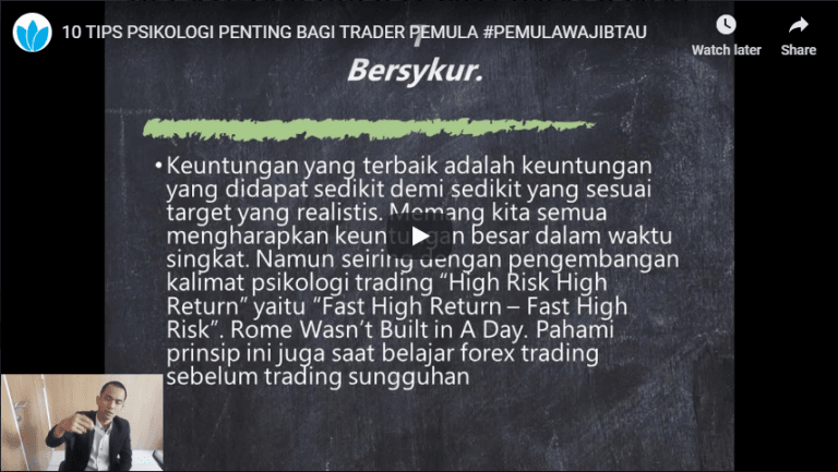 10 Tips Psikologi Penting Bagi Trader Pemula