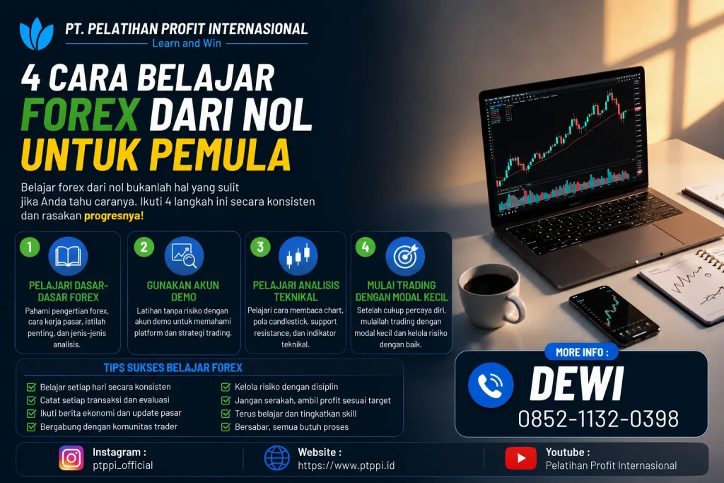 4 Cara Belajar Forex Dari Nol Untuk Pemula