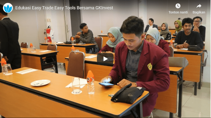 Edukasi Easy Trade Easy Tools Bersama GKInvest