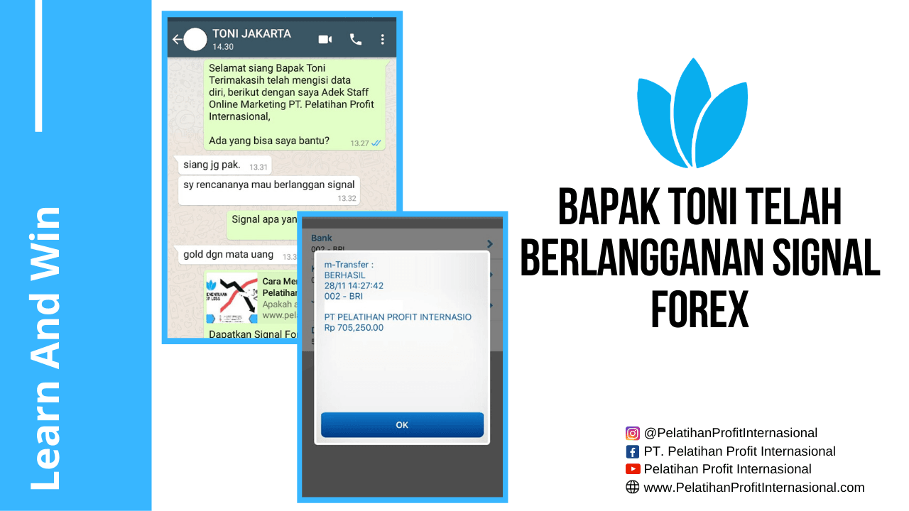 Bpk Toni Telah Berlangganan Forex