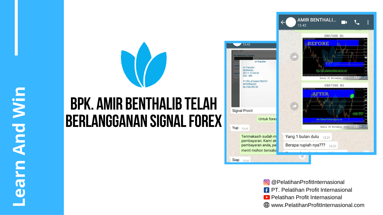 Bpk. amir benthalib Telah Berlangganan Signal forex