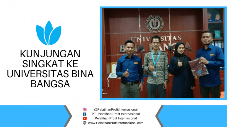 Kunjungan singkat ke Universitas Bina Bangsa
