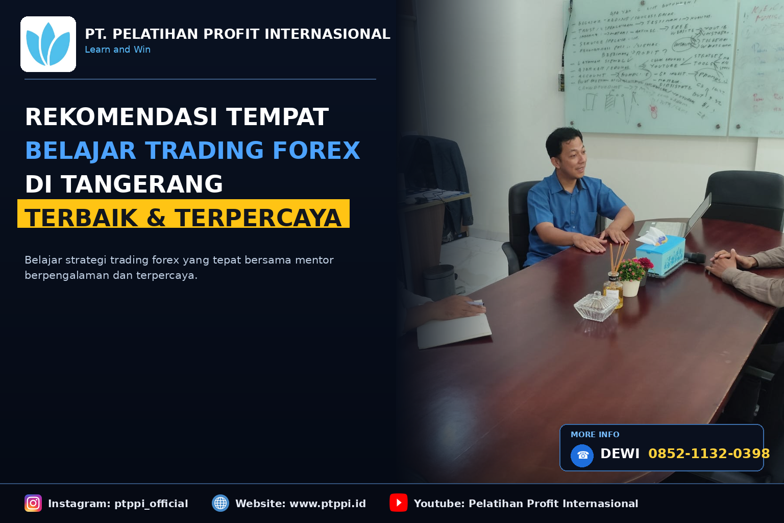 Rekomendasi Tempat Belajar Trading Forex di Tangerang Terbaik & Terpercaya
