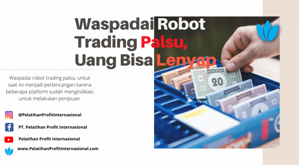 Waspadai robot trading palsu