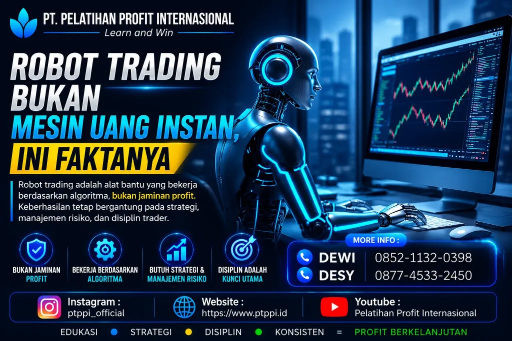 Robot Trading Bukan Mesin Uang Instan, Ini Faktanya