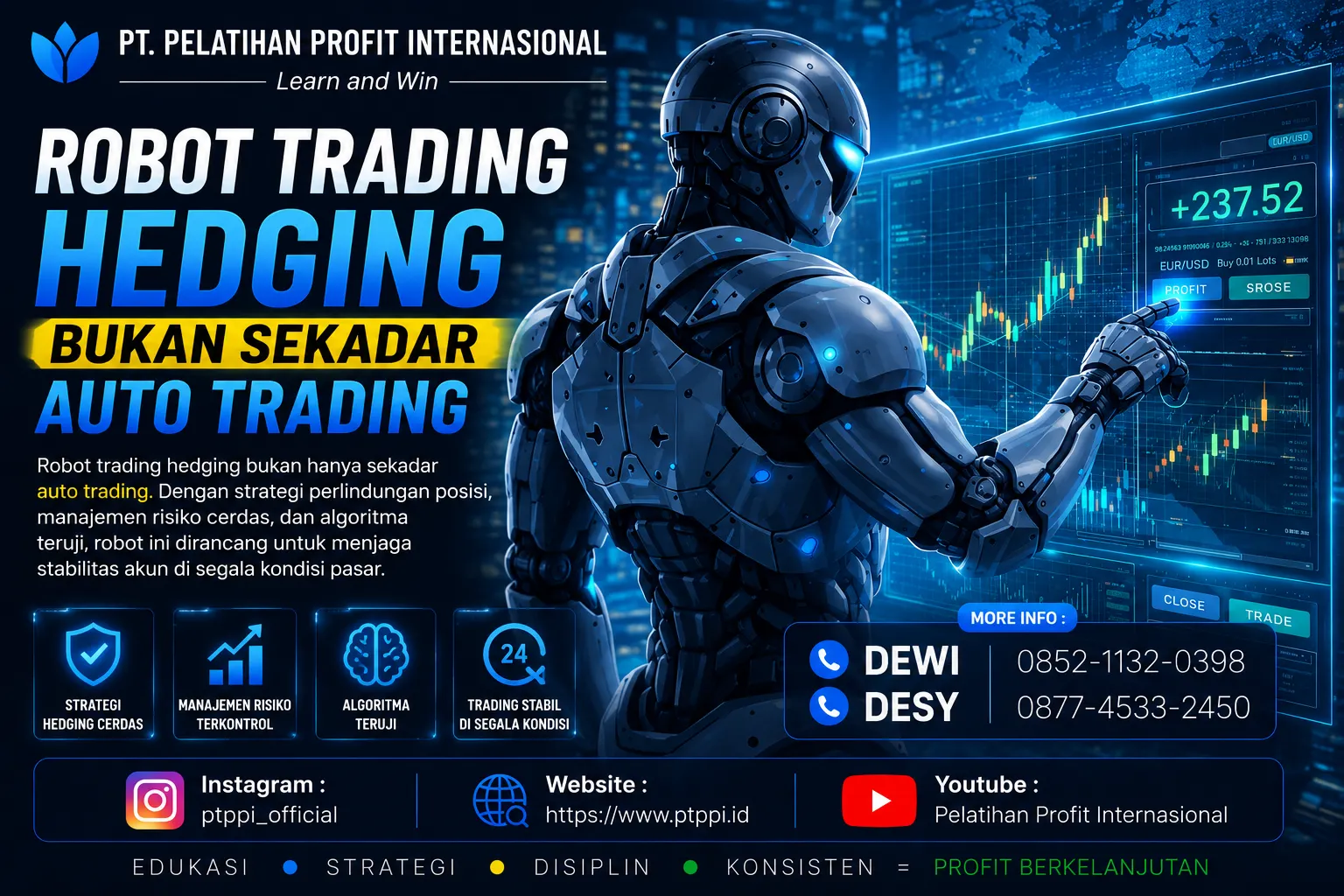Robot Trading Hedging Bukan Sekadar Auto Trading