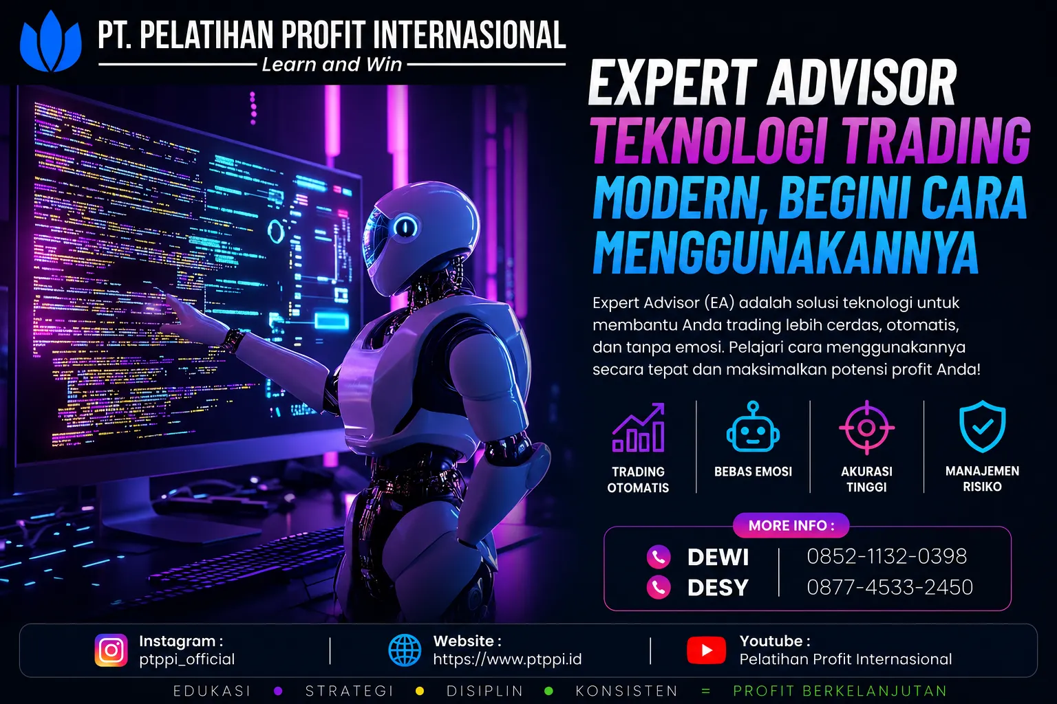 Expert Advisor Teknologi Trading Modern, Begini Cara Menggunakannya
