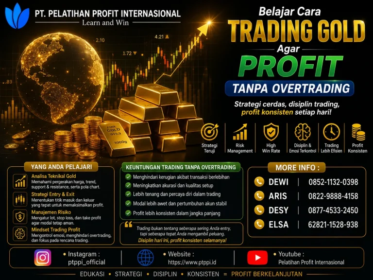 Belajar Cara Trading Gold Agar Profit Tanpa Overtrading