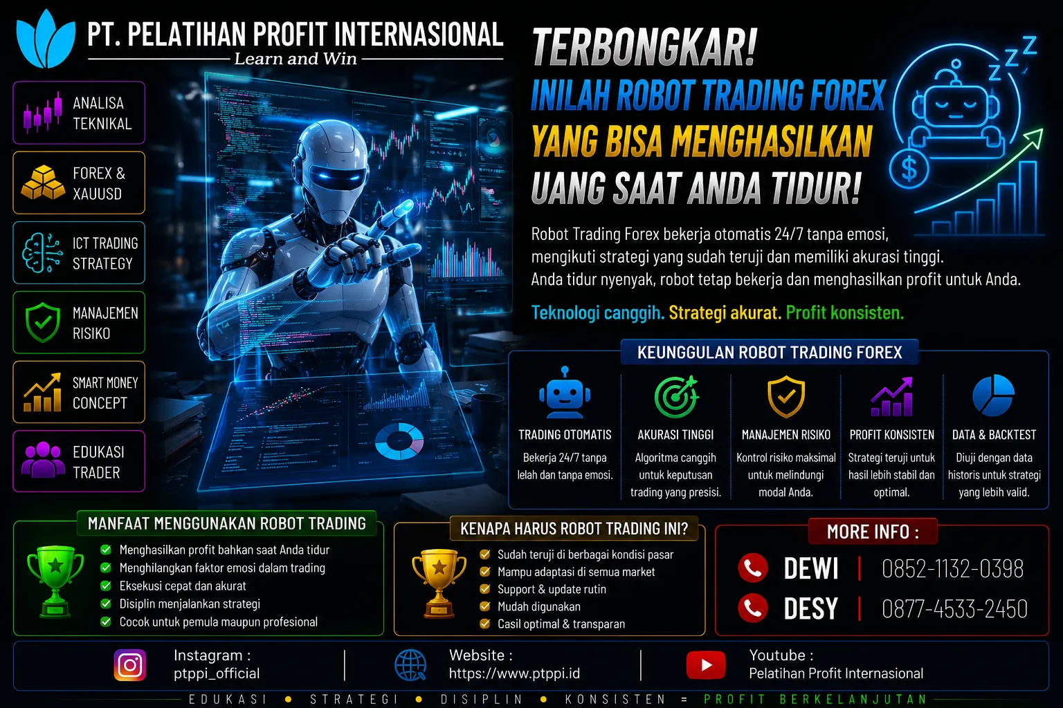 Terbongkar! Inilah Robot Trading Forex yang Bisa Menghasilkan Uang Saat Anda Tidur!