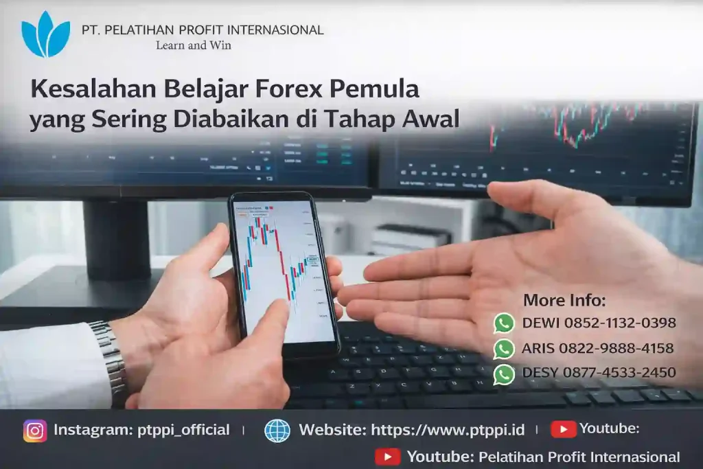 Kesalahan Belajar Forex Pemula yang Sering Diabaikan di Tahap Awal