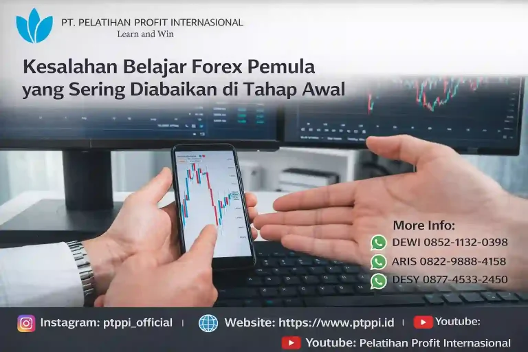 Kesalahan Belajar Forex Pemula yang Sering Diabaikan di Tahap Awal