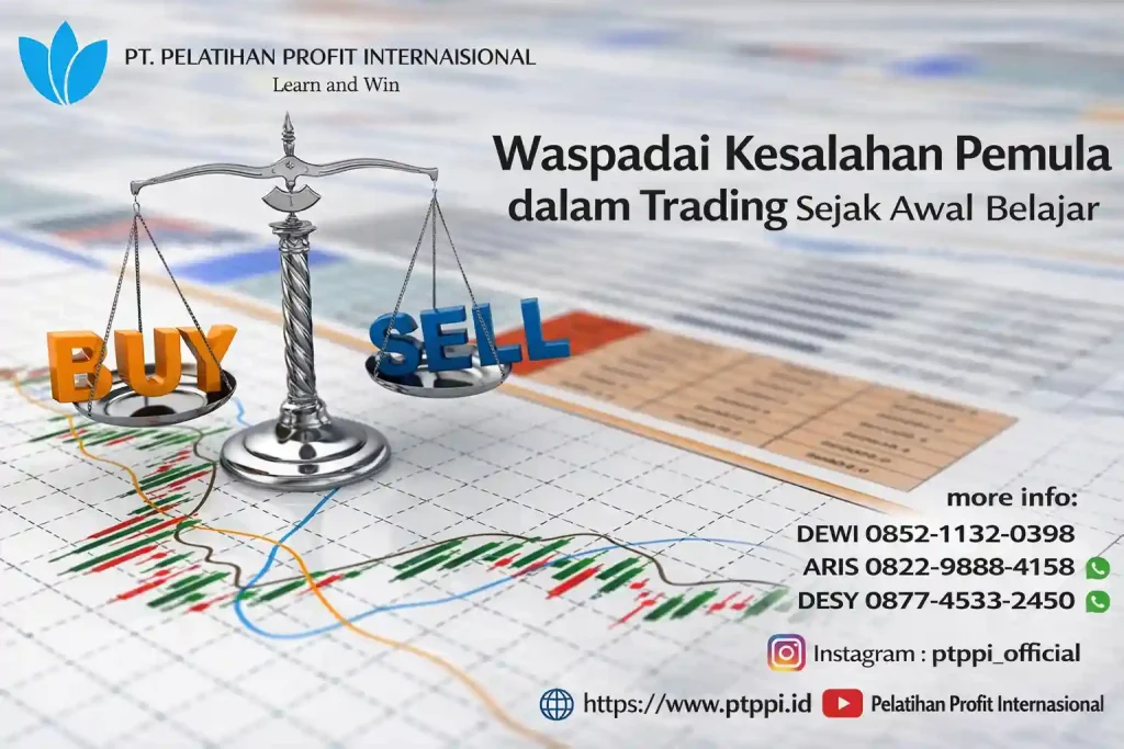 Waspadai Kesalahan Pemula dalam Trading Sejak Awal Belajar