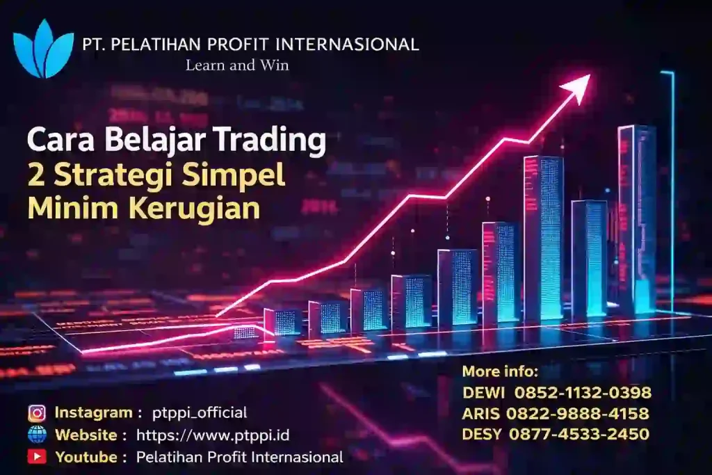 Cara Belajar Trading 2 Strategi Simpel Minim Kerugian