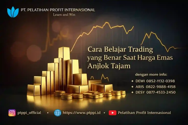 Cara Belajar Trading yang Benar Saat Harga Emas Anjlok Tajam