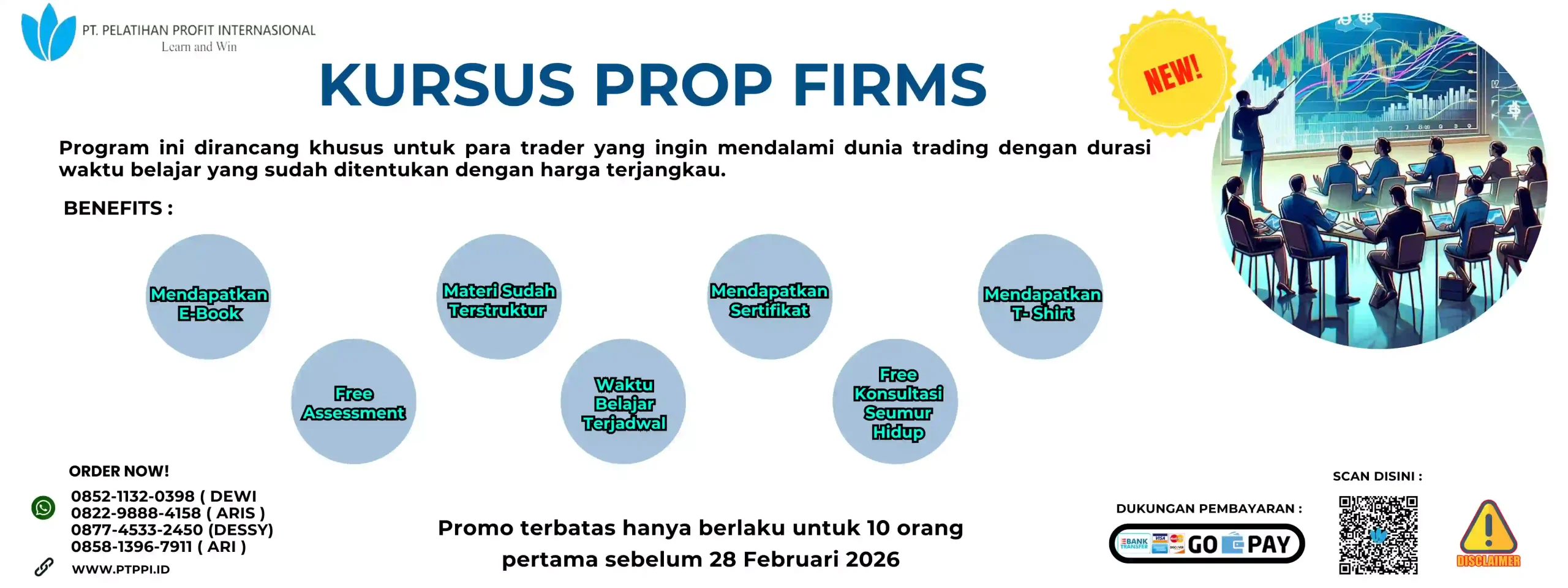 KURSUS PROP FIRMS