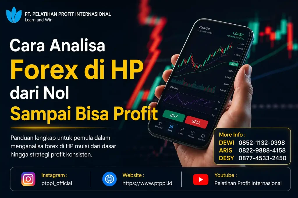 Cara Analisa Forex di HP dari Nol Sampai Bisa Profit