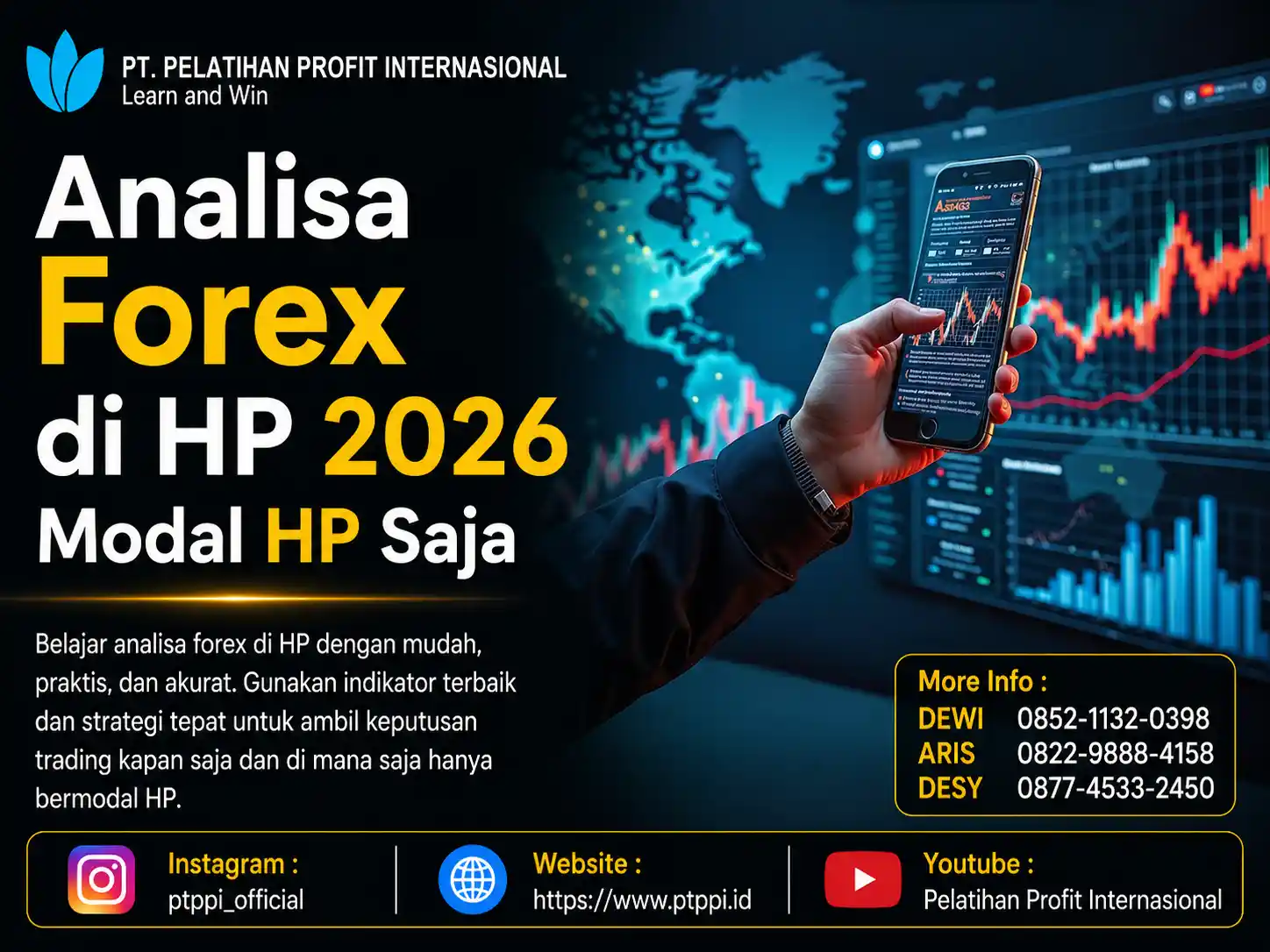 Cara Analisa Trading di HP 2026 dengan Mudah