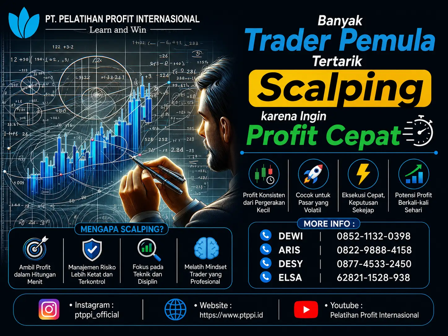 Banyak Trader Pemula Tertarik Scalping karena Ingin Profit Cepat
