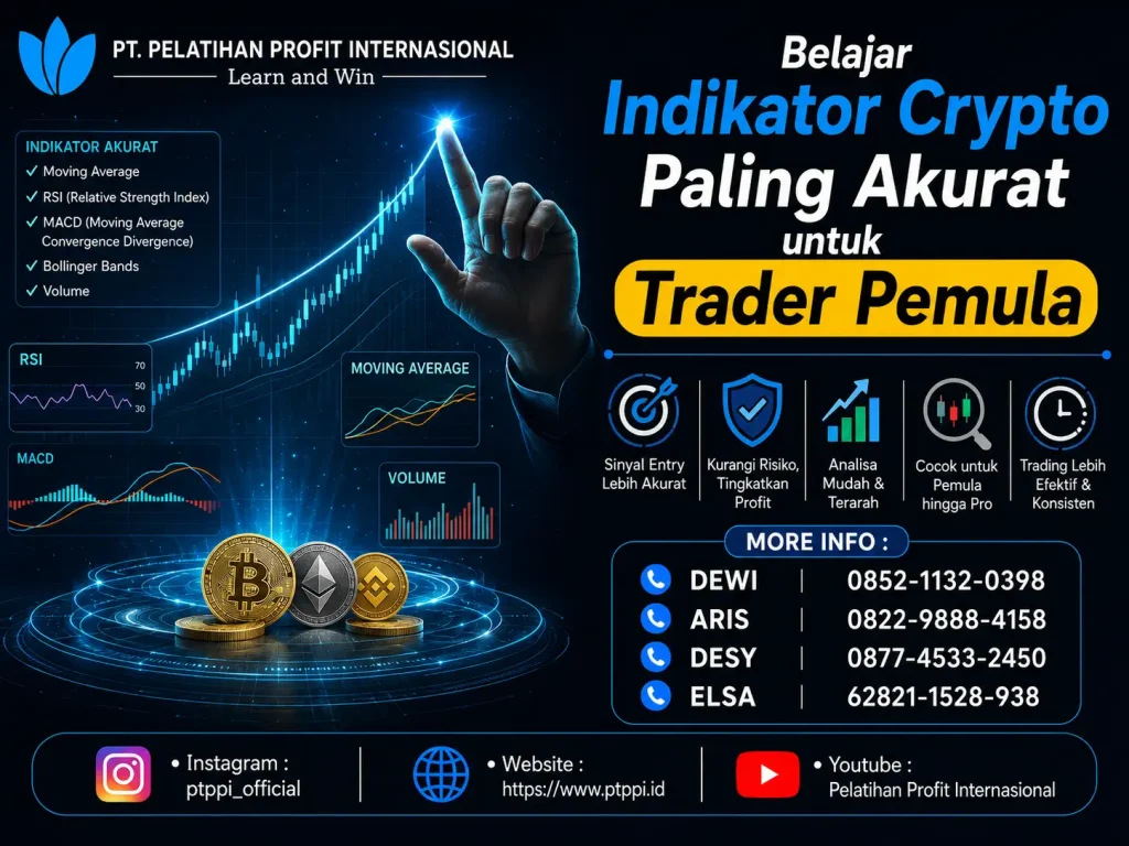 Belajar Indikator Crypto Paling Akurat untuk Trader Pemula