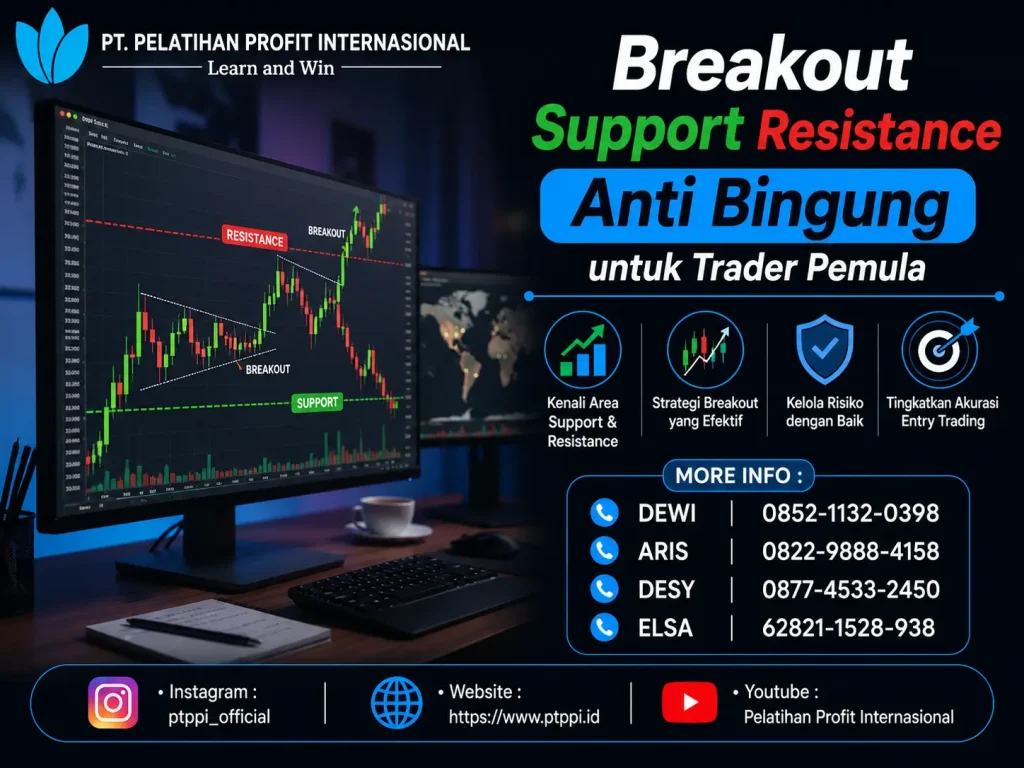 Breakout Support Resistance Anti Bingung untuk Trader Pemula