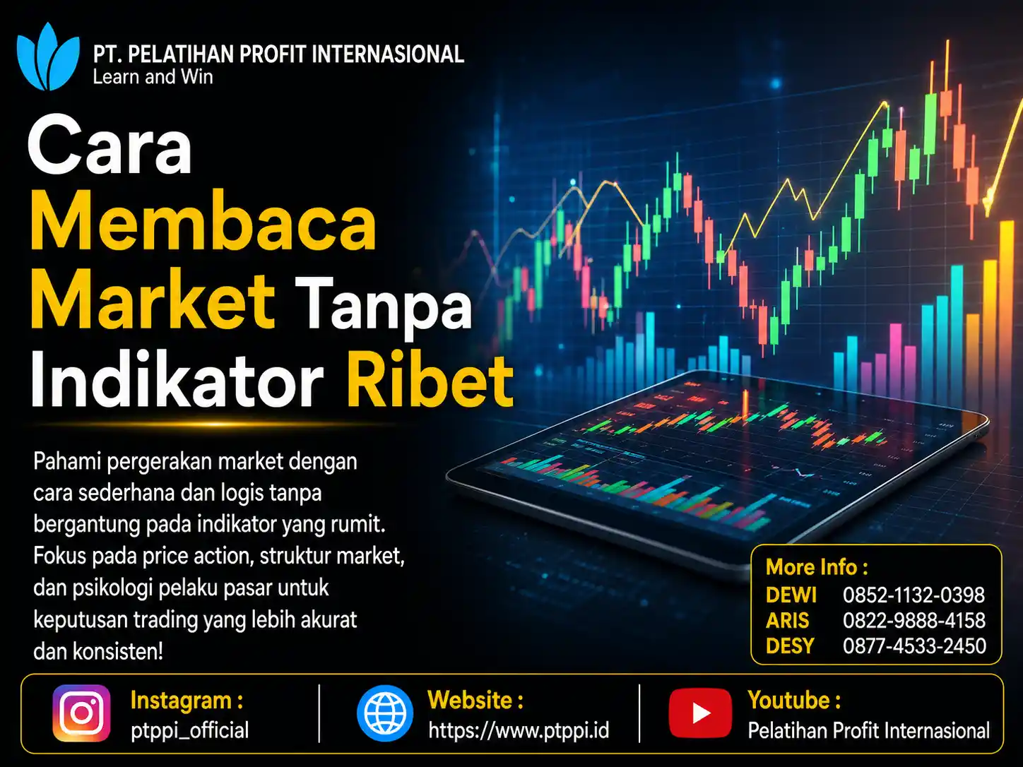 Cara Membaca Market Tanpa Indikator Ribet