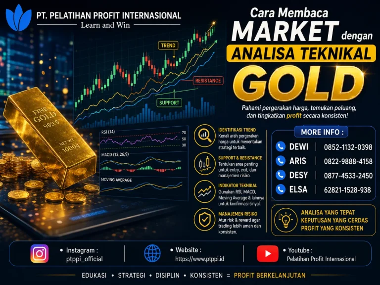 Cara Membaca Market dengan Analisa Teknikal Gold