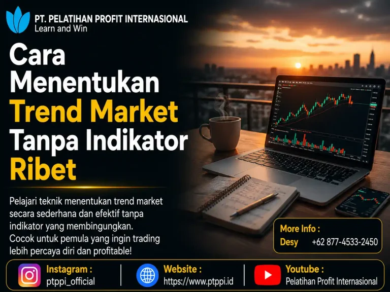Cara Menentukan Trend Market Tanpa Indikator Ribet