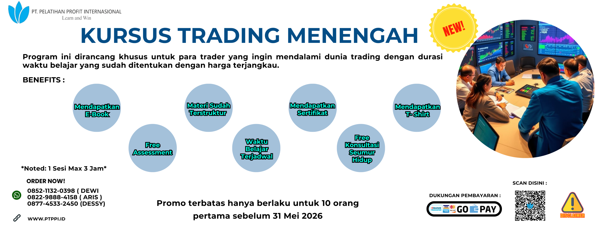 KURSUS TRADING MENENGAH