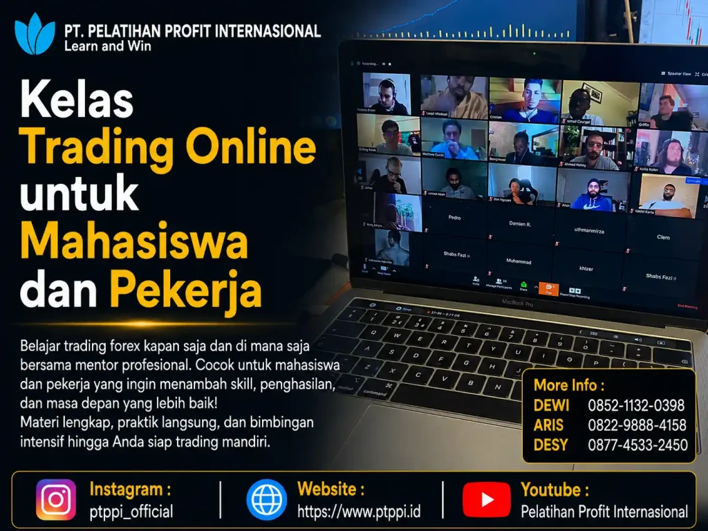 Kelas Trading Online untuk Mahasiswa dan Pekerja