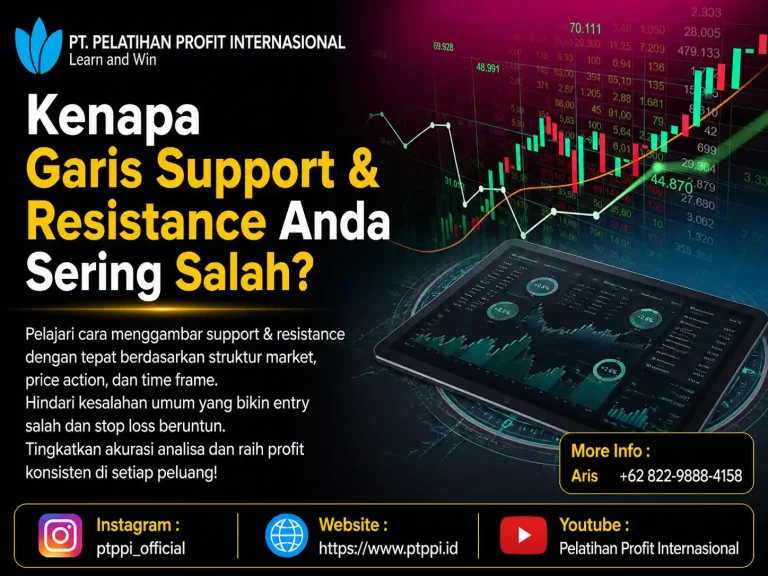 Kenapa Garis Support & Resistance Anda Sering Salah_