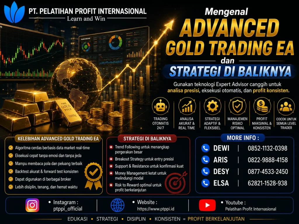 Mengenal Advanced Gold Trading EA dan Strategi di Baliknya