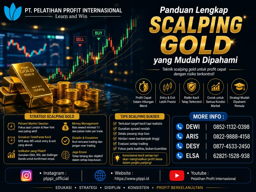 Panduan Lengkap Scalping Gold yang Mudah Dipahami