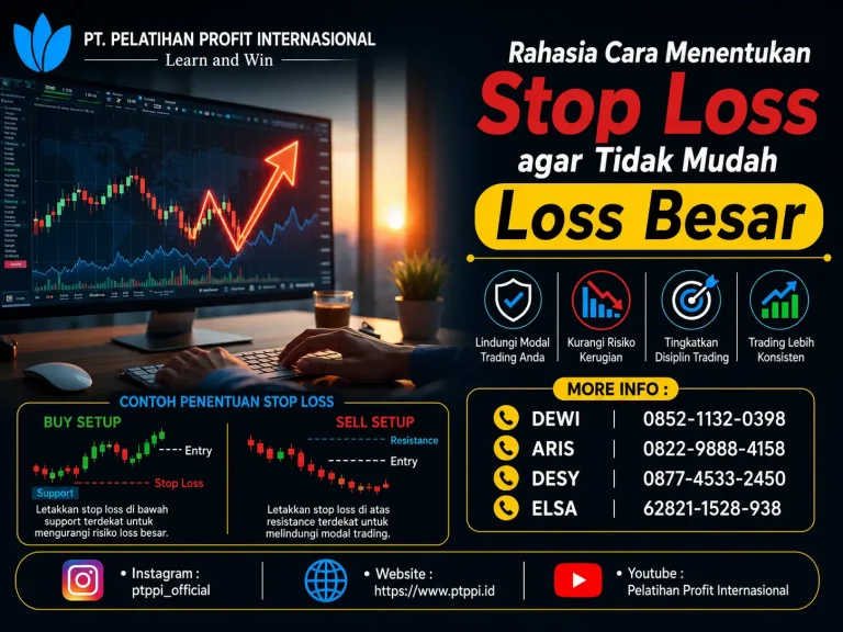 Rahasia Cara Menentukan Stop Loss agar Tidak Mudah Loss Besar