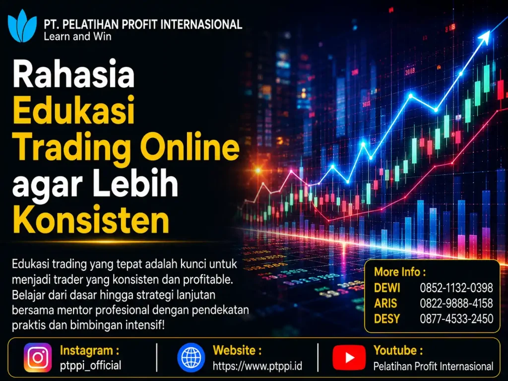 Rahasia Edukasi Trading Online agar Lebih Konsisten