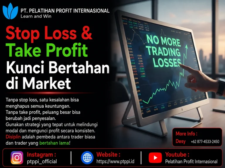 Stop Loss & Take Profit Kunci Bertahan di Market