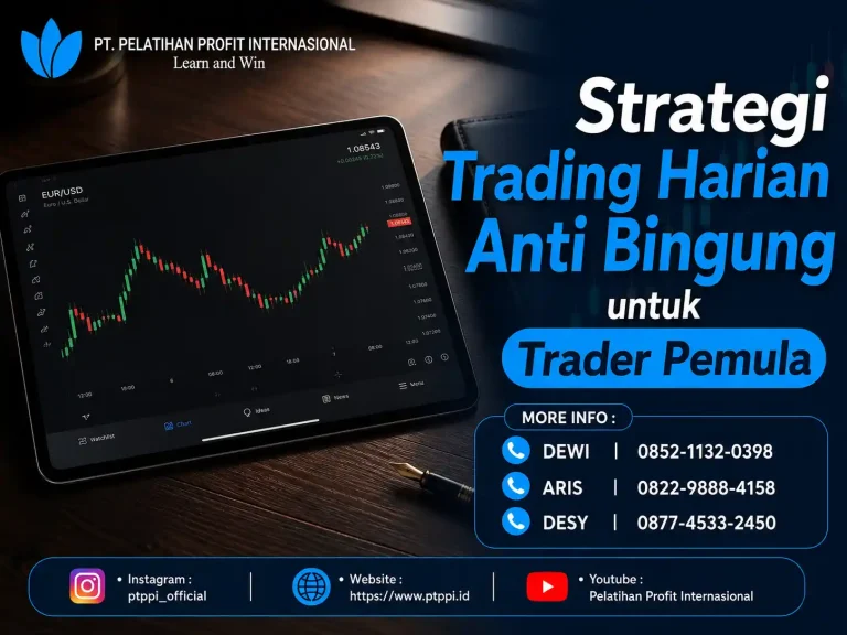 Strategi Trading Harian Anti Bingung untuk Trader Pemula