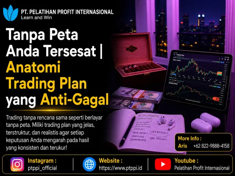 Tanpa Peta Anda Tersesat | Anatomi Trading Plan yang Anti-Gagal