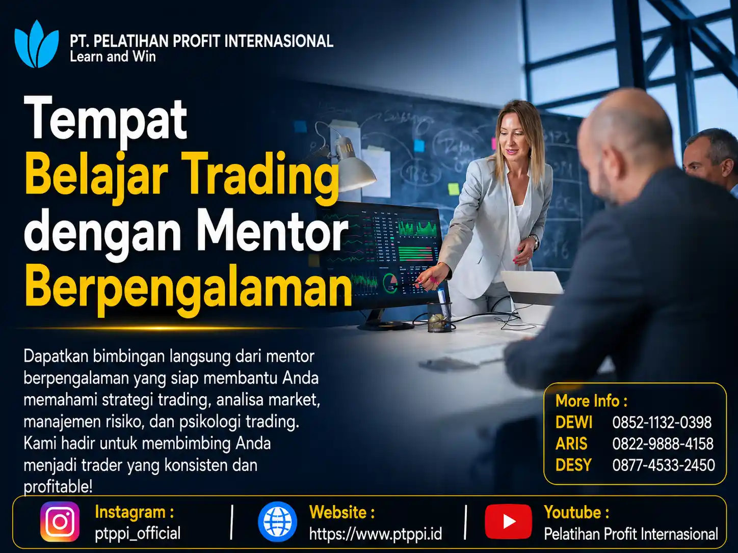 Tempat Belajar Trading dengan Mentor Berpengalaman