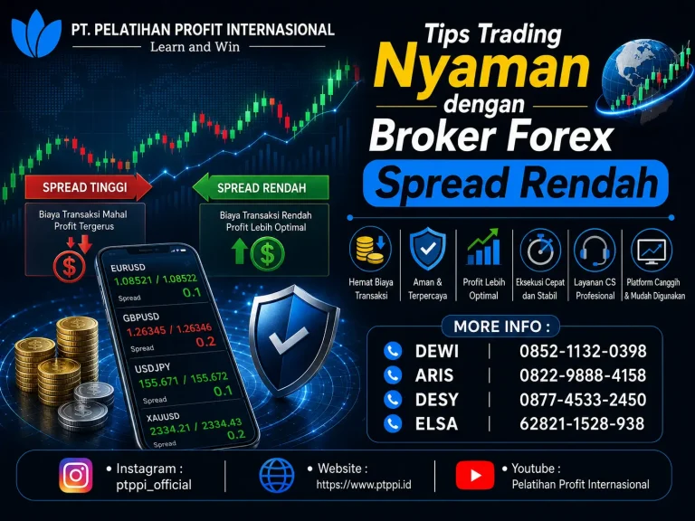 Tips Trading Nyaman dengan Broker Forex Spread Rendah