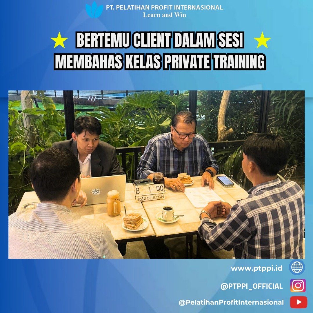 Diskusi Analisis Pasar bersama Klien PTPPI