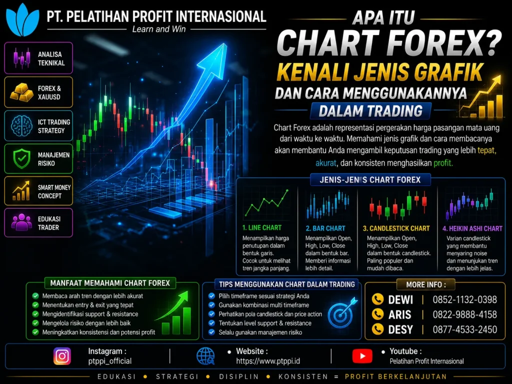 Apa Itu Chart Forex? Kenali Jenis Grafik dan Cara Menggunakannya dalam Trading