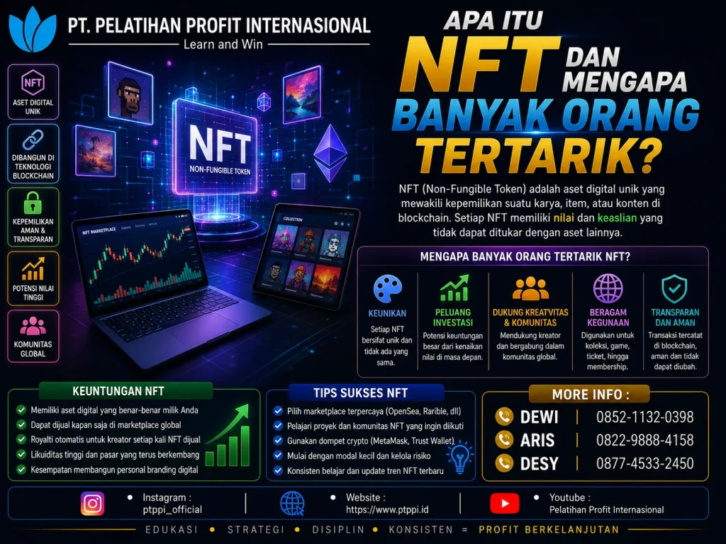 Apa Itu NFT dan Mengapa Banyak Orang Tertarik?