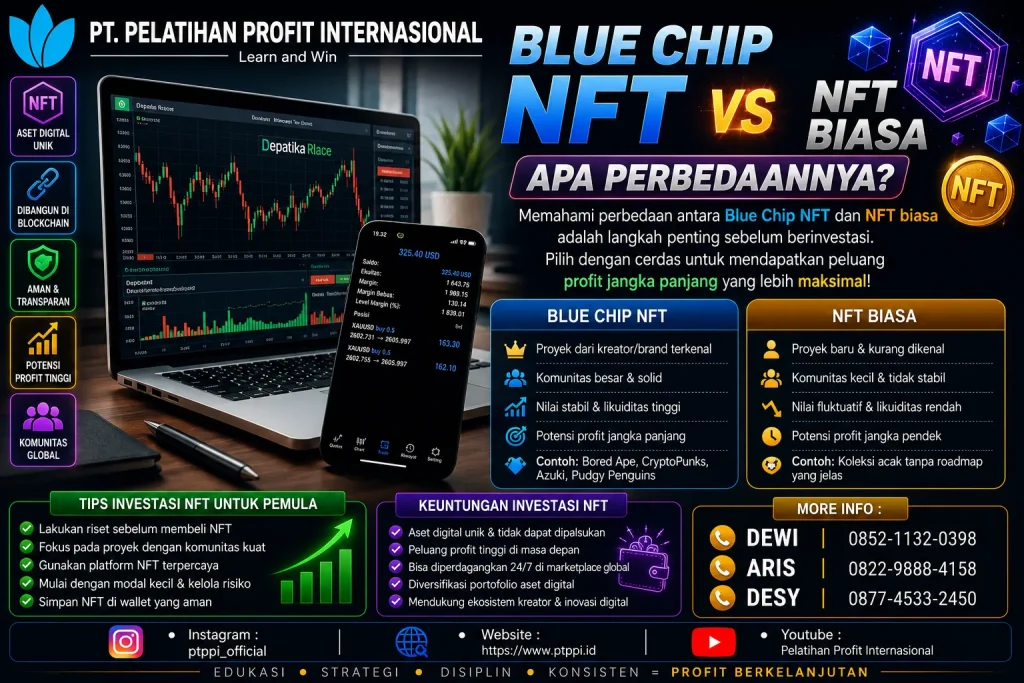Blue Chip NFT vs NFT Biasa Apa Perbedaannya?